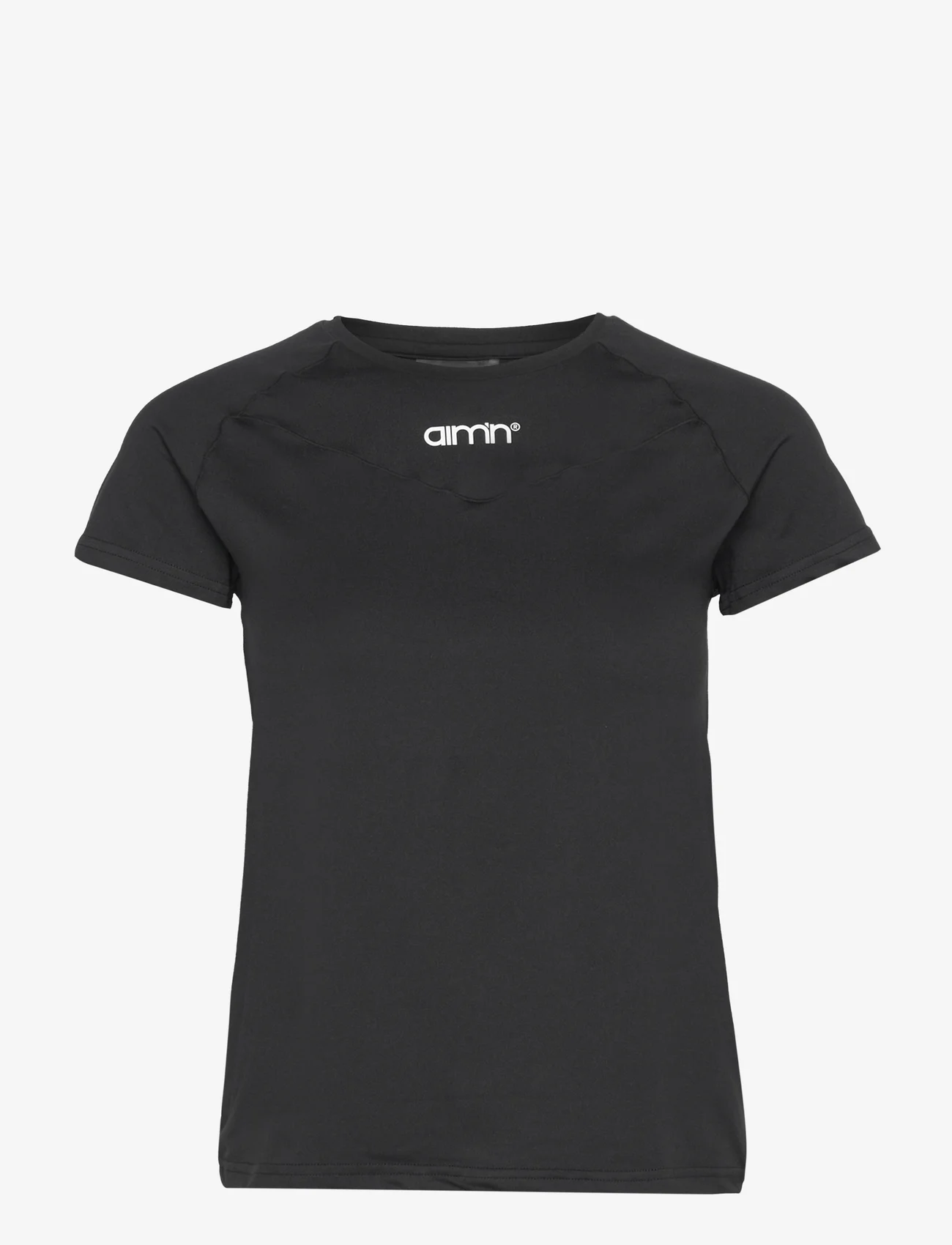 AIM'N - Soft Basic Maternity Short Sleeve - t-shirts - black - 0