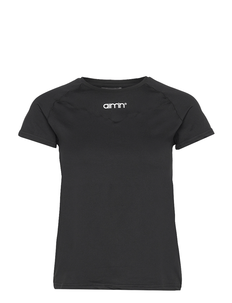 aim´n - Soft Basic Maternity Short Sleeve - t-särgid - black - 1