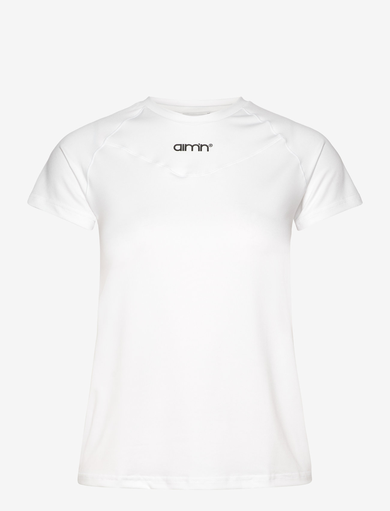 aim´n - Soft Basic Maternity Short Sleeve - t-shirts - white - 0