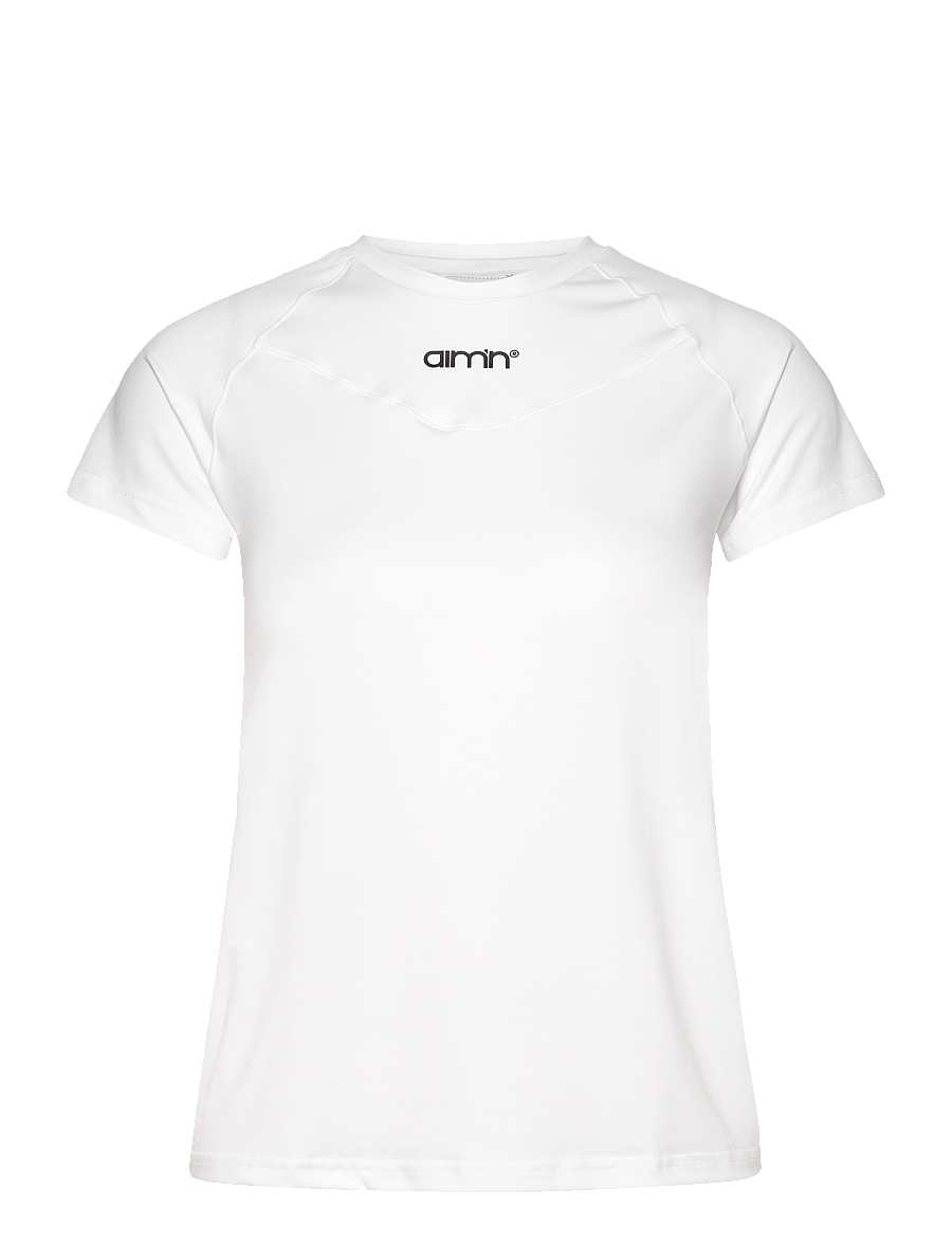 aim´n - Soft Basic Maternity Short Sleeve - t-särgid - white - 1