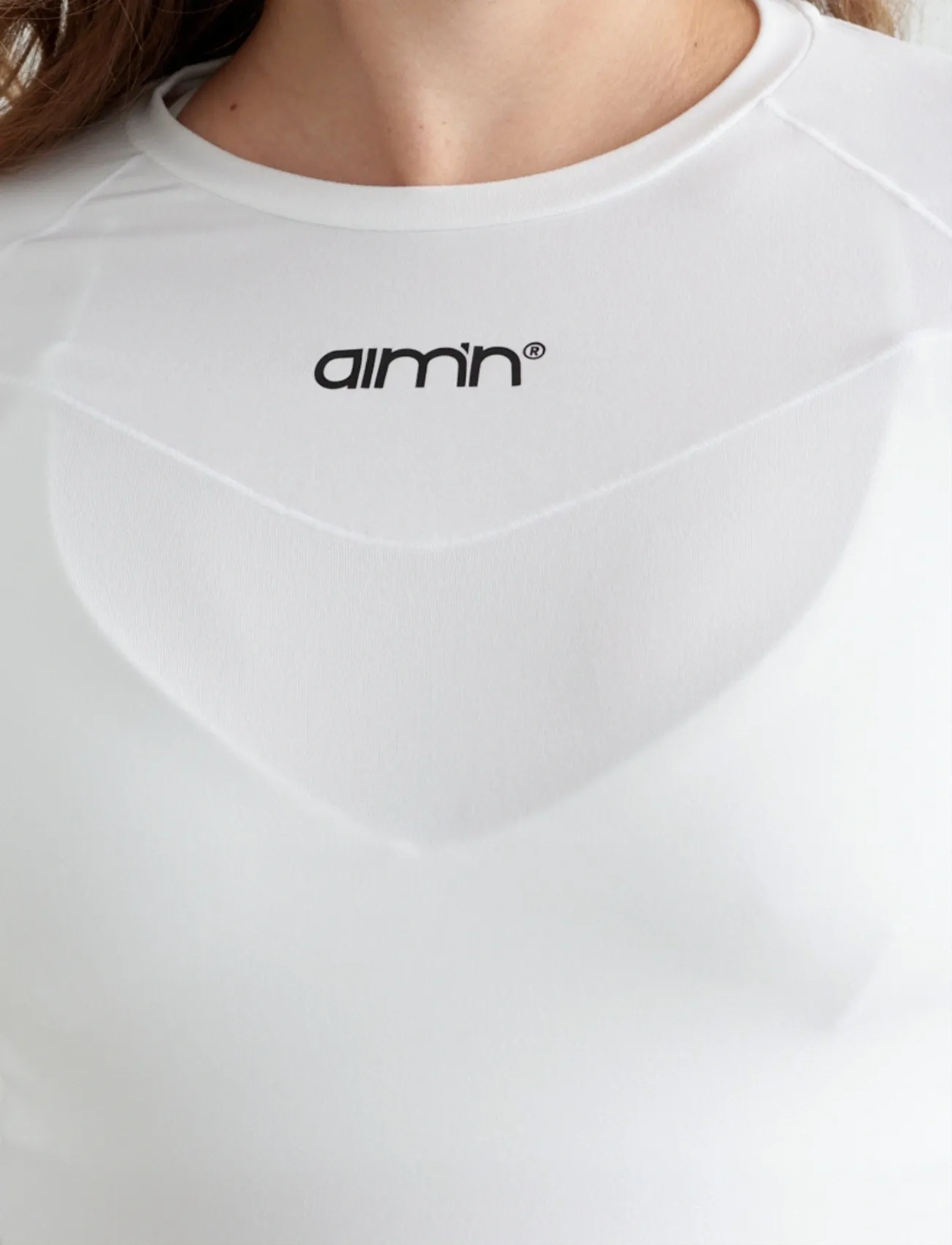 aim´n - Soft Basic Maternity Short Sleeve - t-särgid - white - 4