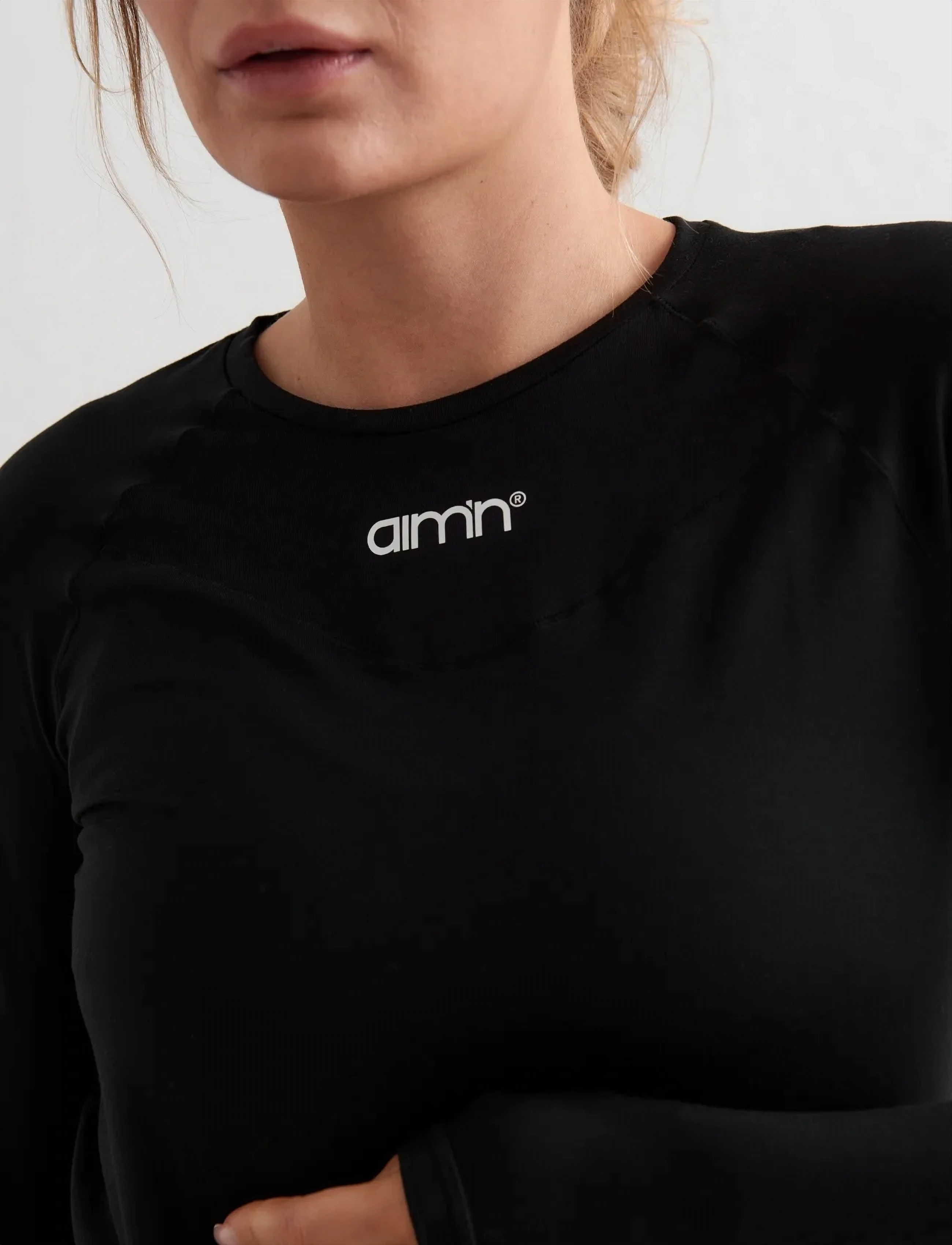 Aimn Soft Basic Maternity Long Sleeve långärmade t-shirt dam – bild 6