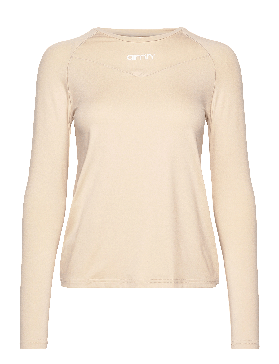 aim´n - Soft Basic Maternity Long Sleeve - langarmshirts - cafe au lait - 0