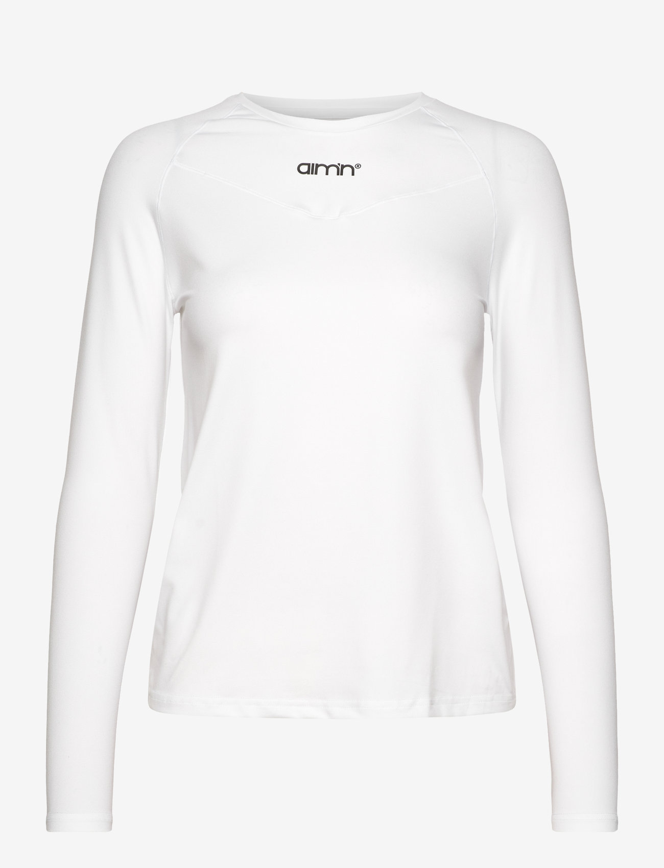 aim´n - Soft Basic Maternity Long Sleeve - topi ar garām piedurknēm - white - 1