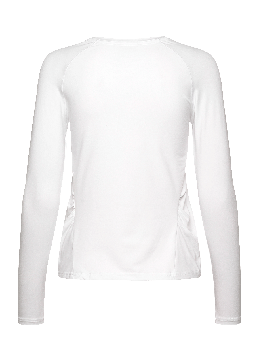 aim´n - Soft Basic Maternity Long Sleeve - långärmade tröjor - white - 2