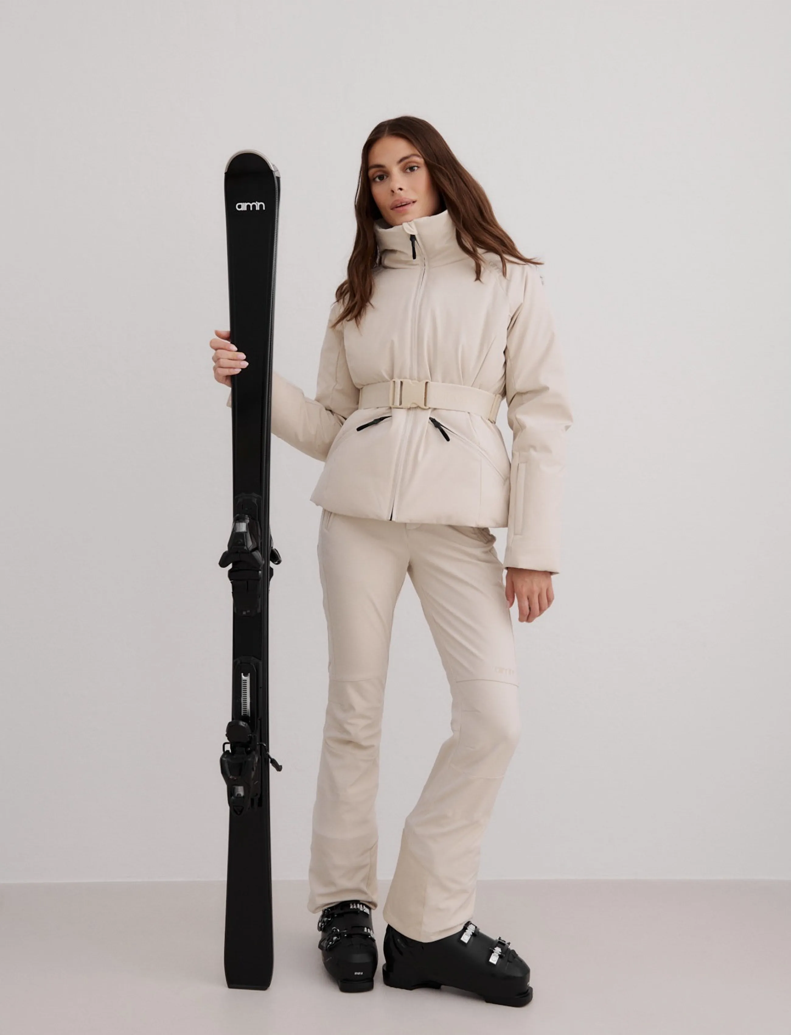 aim´n - Verbier Jacket - ski-kleidung - cafe au lait - 3