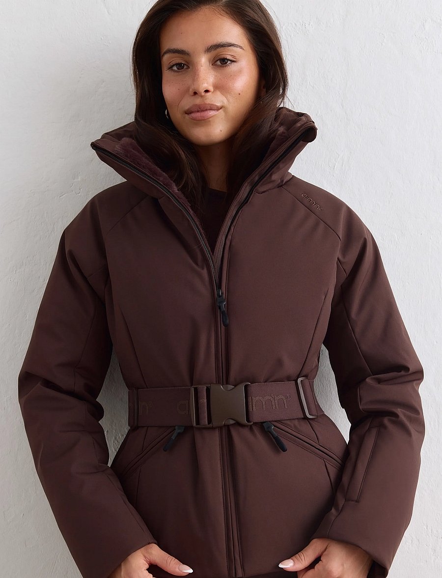 aim´n - Verbier Jacket - ski-kleidung - chocolate - 0