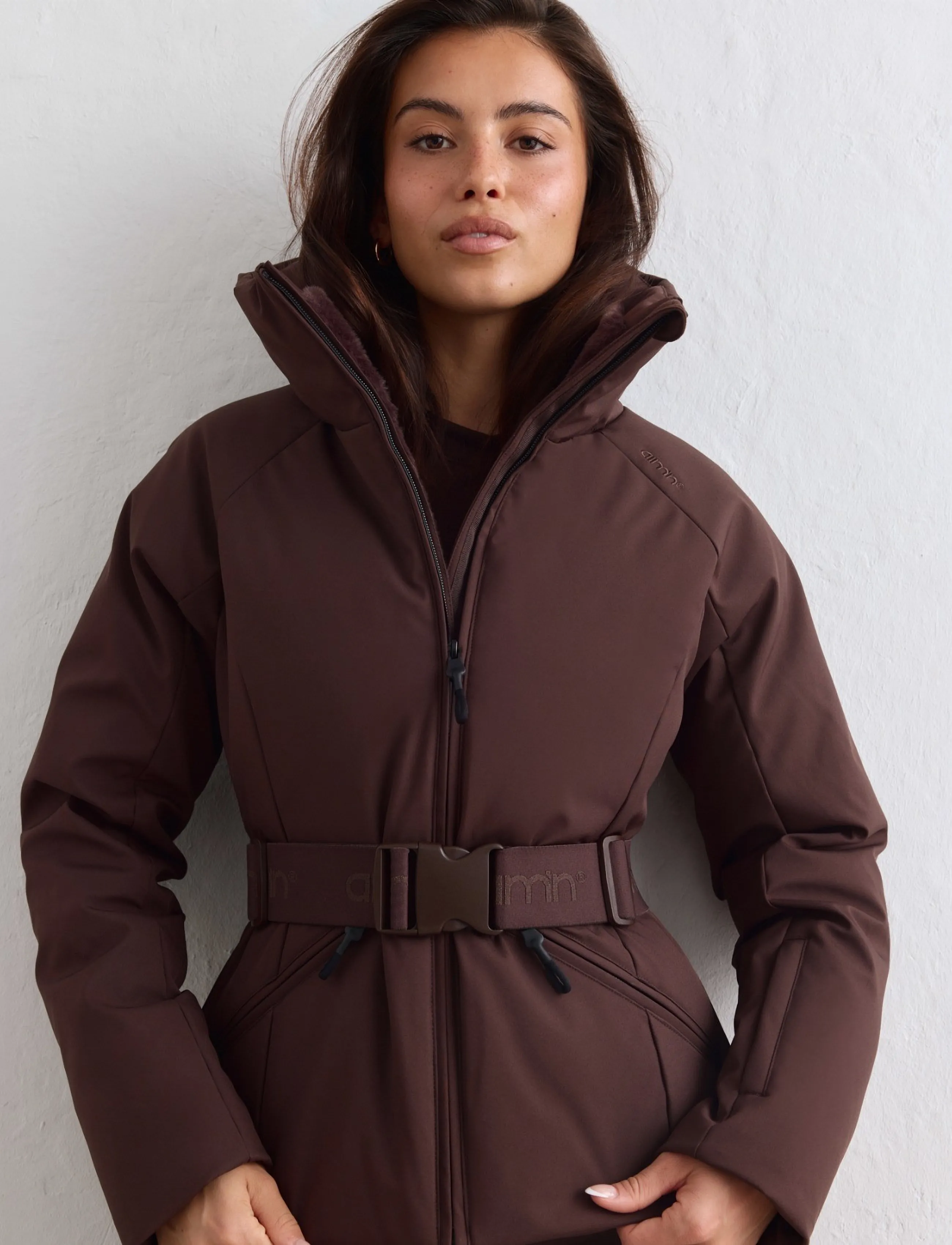 aim´n - Verbier Jacket - ski-kleidung - chocolate - 4