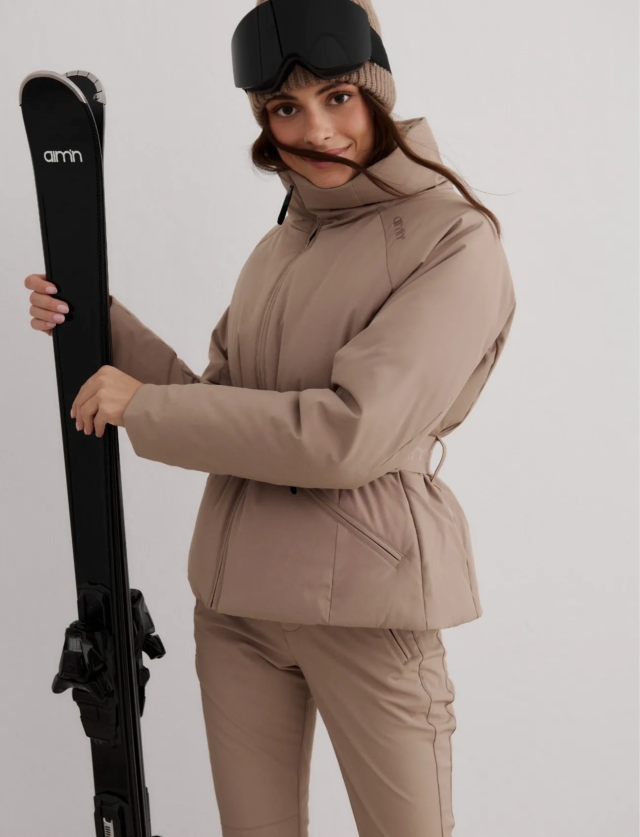 aim´n - Verbier Jacket - skidkläder - espresso - 4