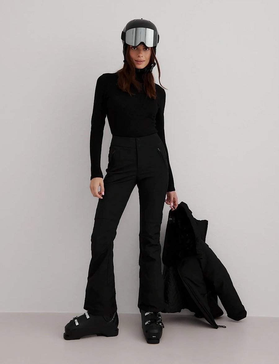 aim´n - Stretch Thermo Pants - ski-kleidung - black - 0