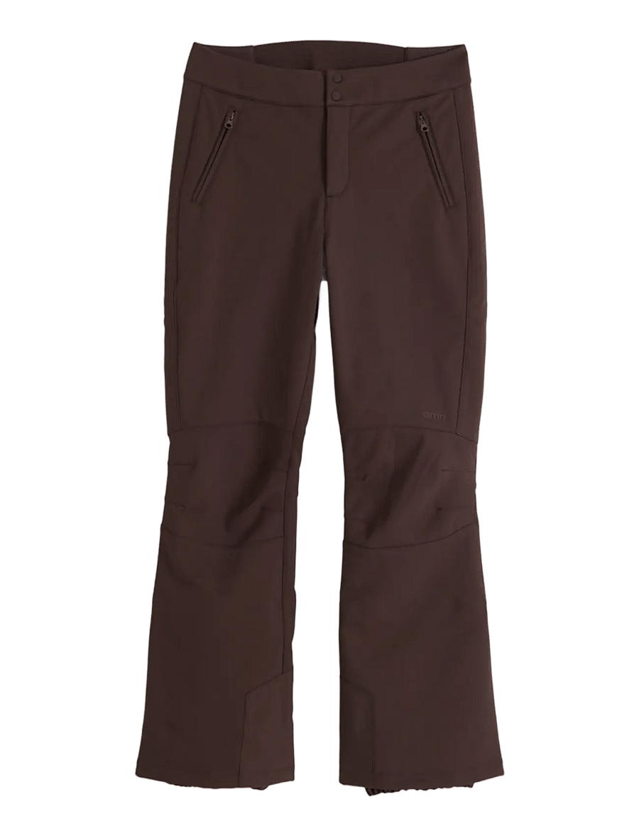 aim´n - Stretch Thermo Pants - ski-kleidung - chocolate - 1