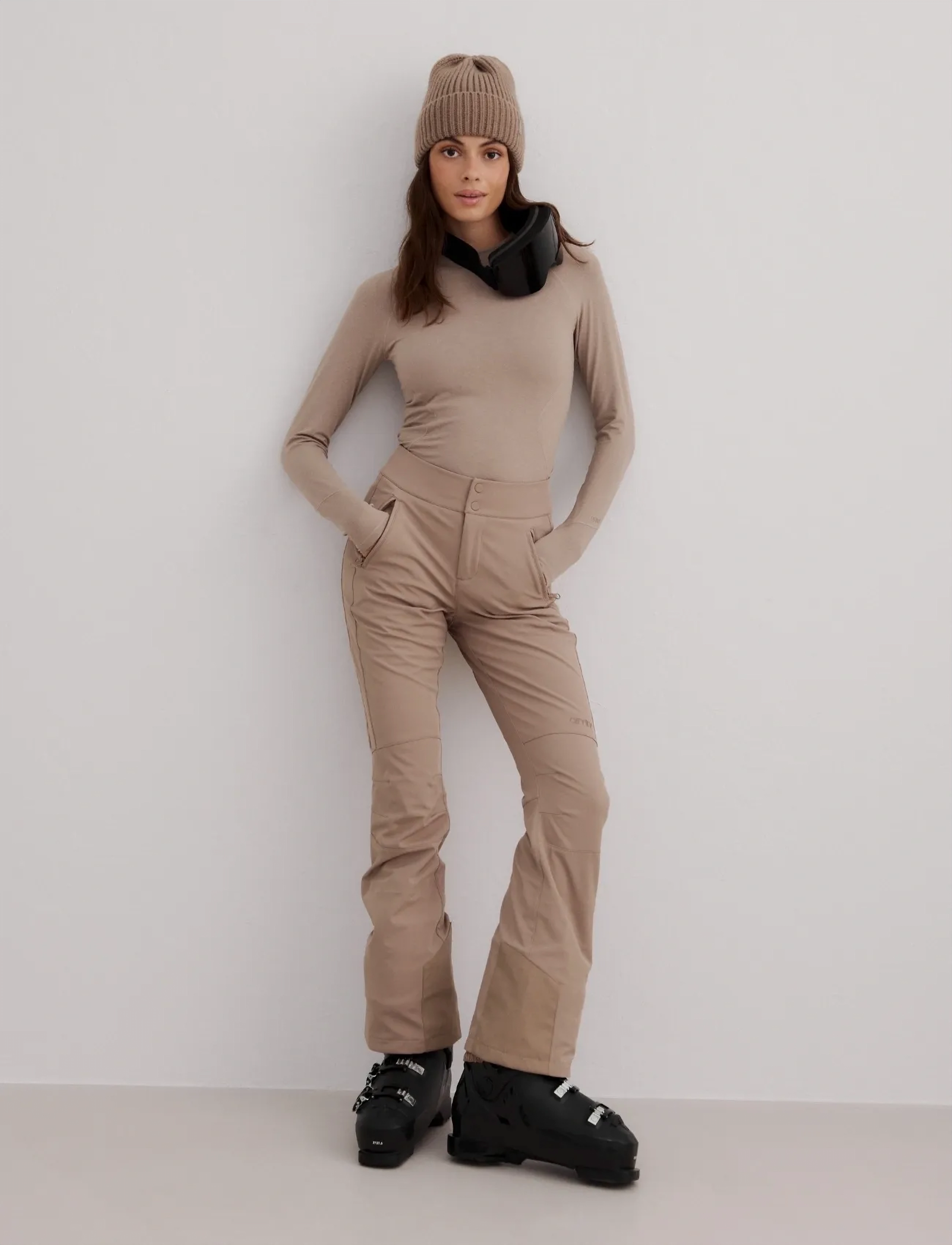 aim´n - Stretch Thermo Pants - ski-kleidung - espresso - 5