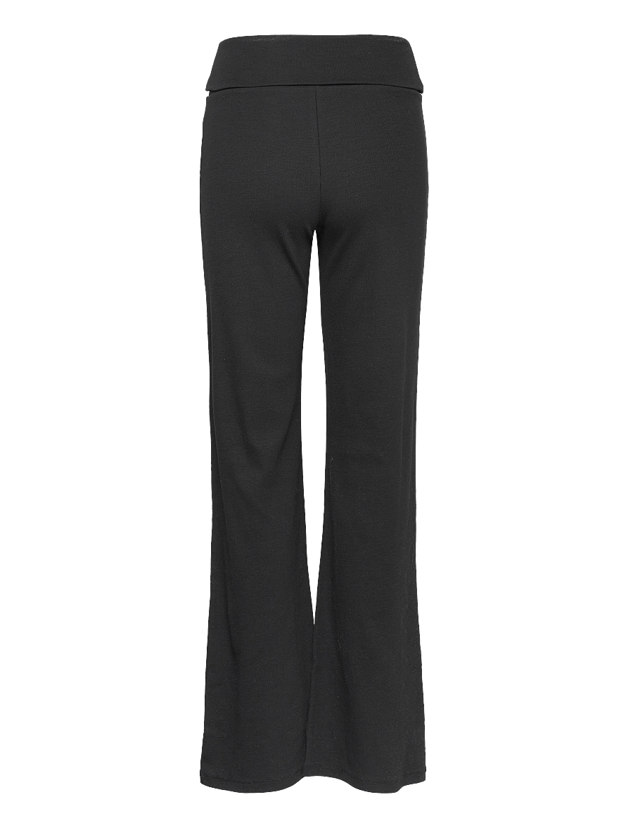 aim´n - Ease Ribbed Pants - treniņbikses - black - 2