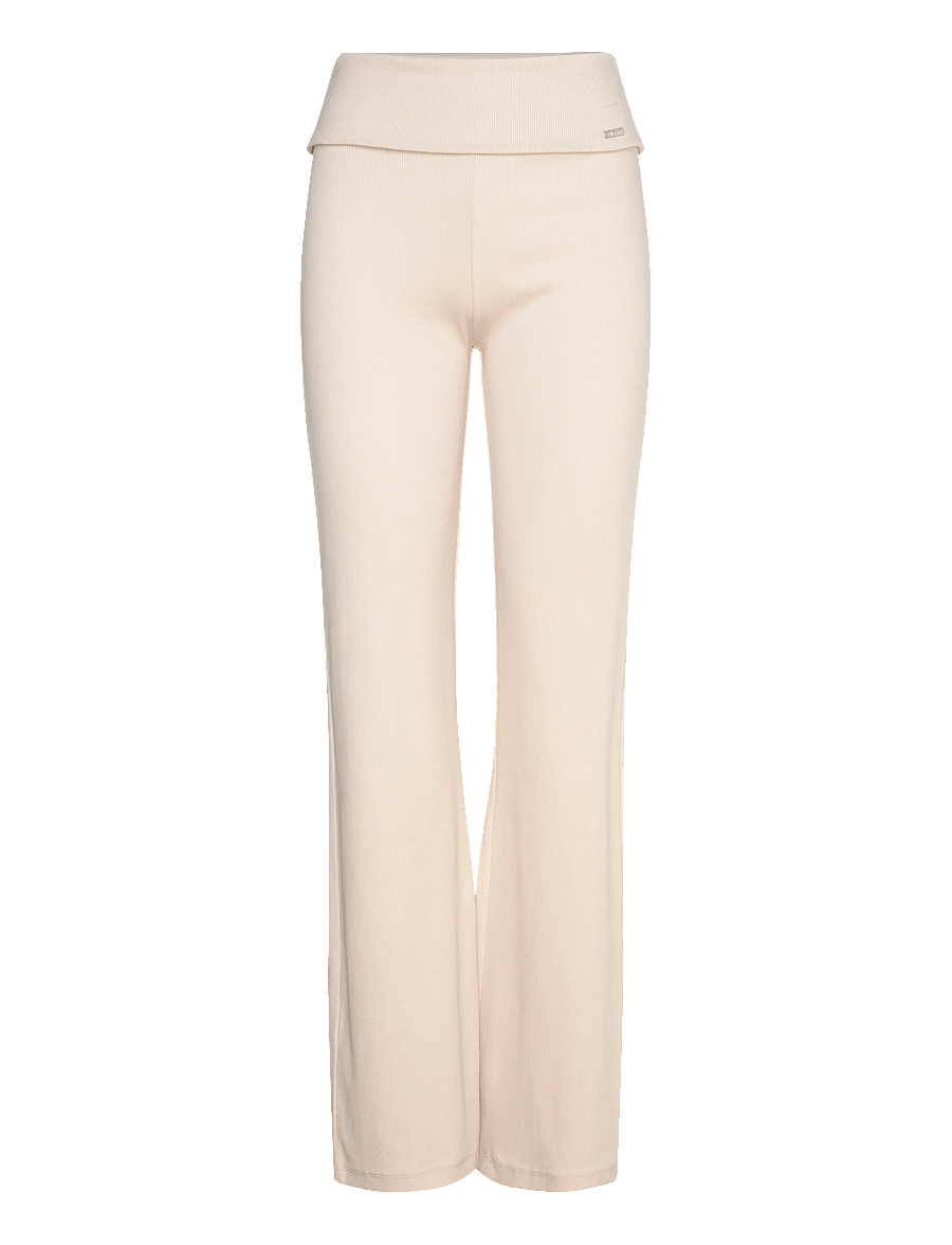 aim´n - Ease Ribbed Pants - träningsbyxor - sand - 1