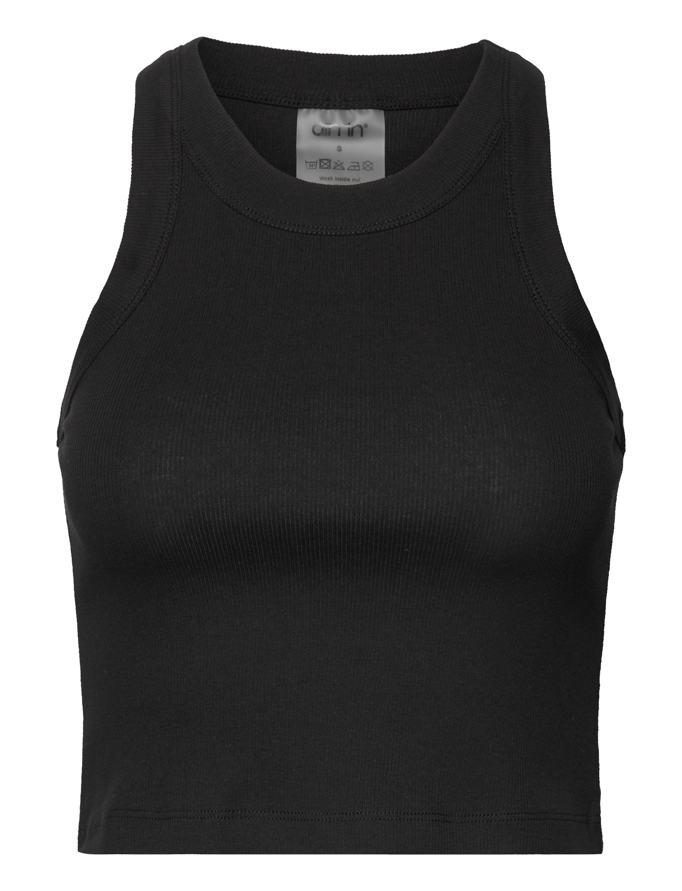 aim´n Ease Ribbed Tank Top - Alles anzeigen - BLACK / black