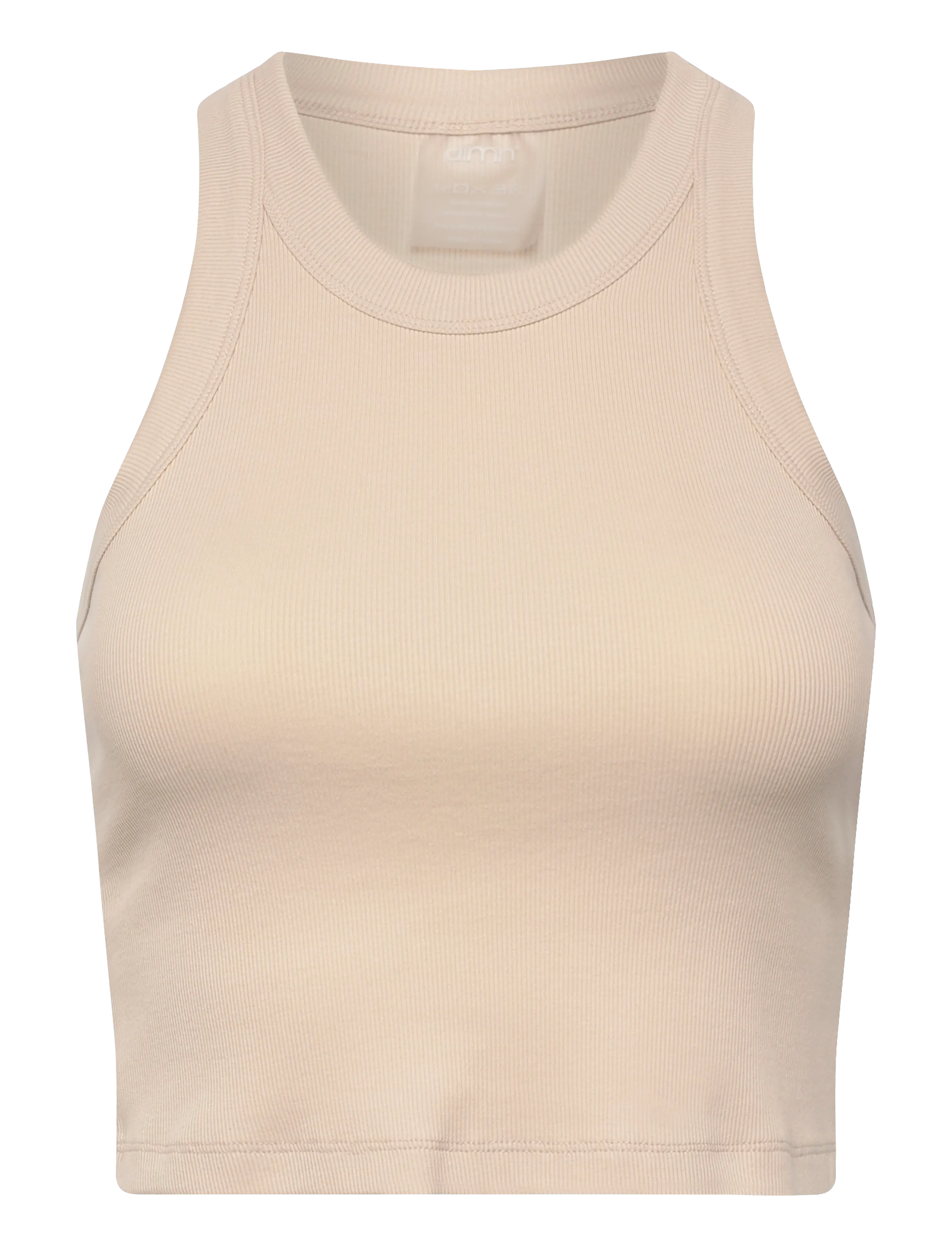 AIM ́N Ease Ribbed Tank Oberteil Beige - M - Damen