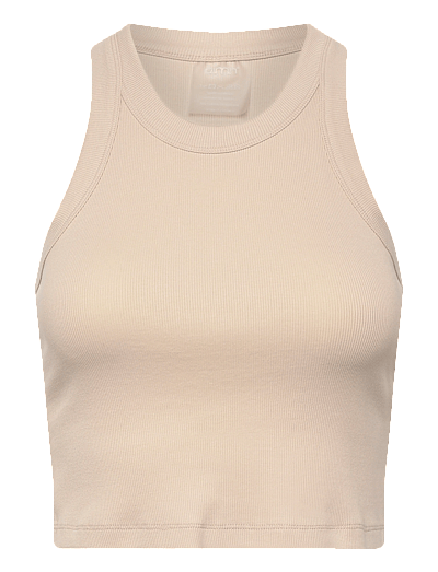aim´n Ease Ribbed Tank Top - Toppar & T-shirts - SAND / beige