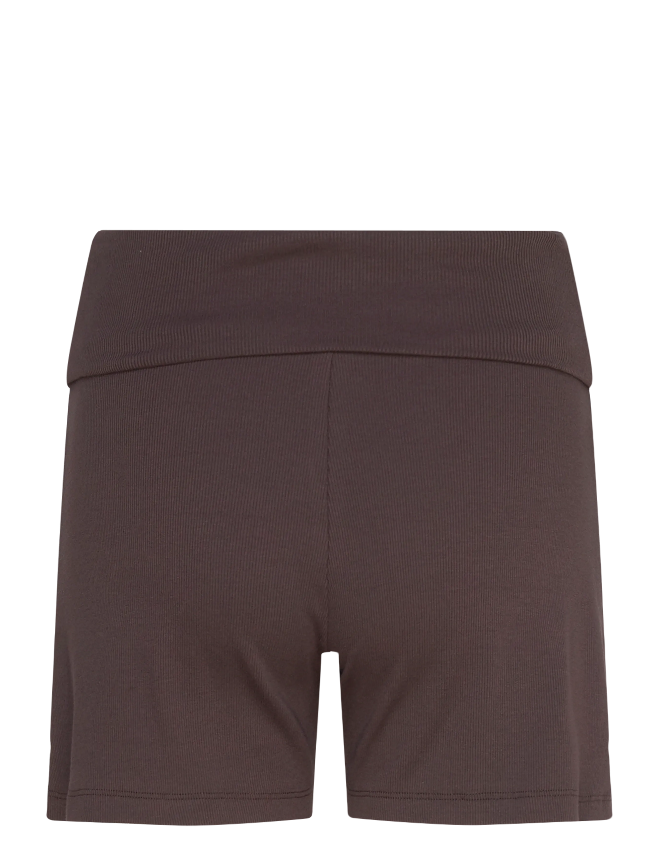aim´n - Ease Ribbed Shorts - shorts - chocolate - 2
