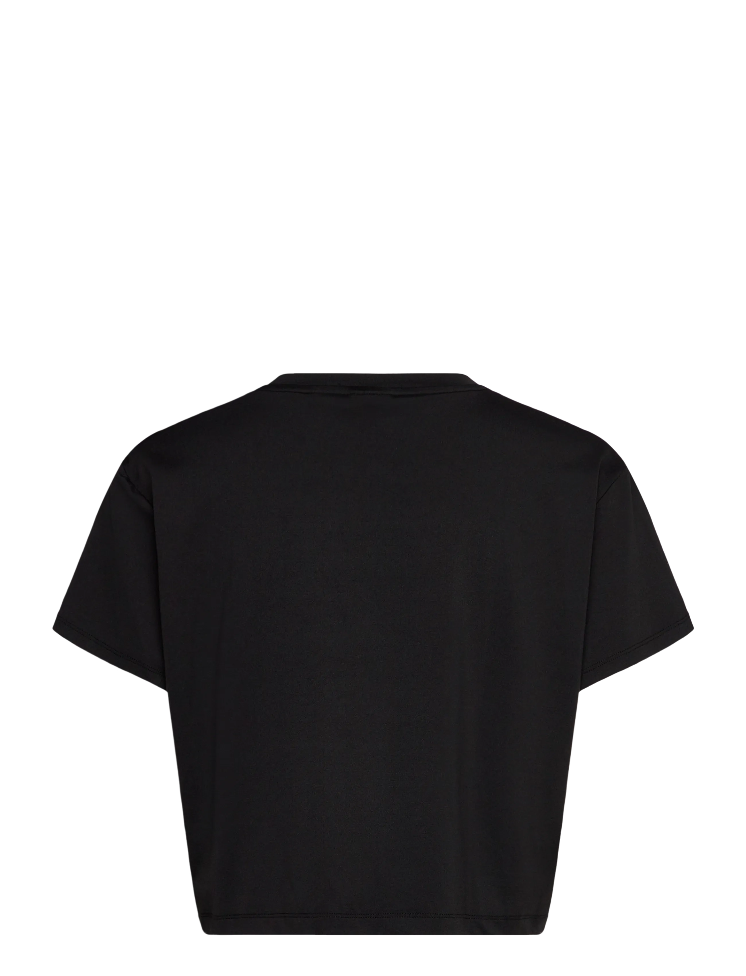 aim´n - Essence Relaxed T-shirt - crop tops - black - 1