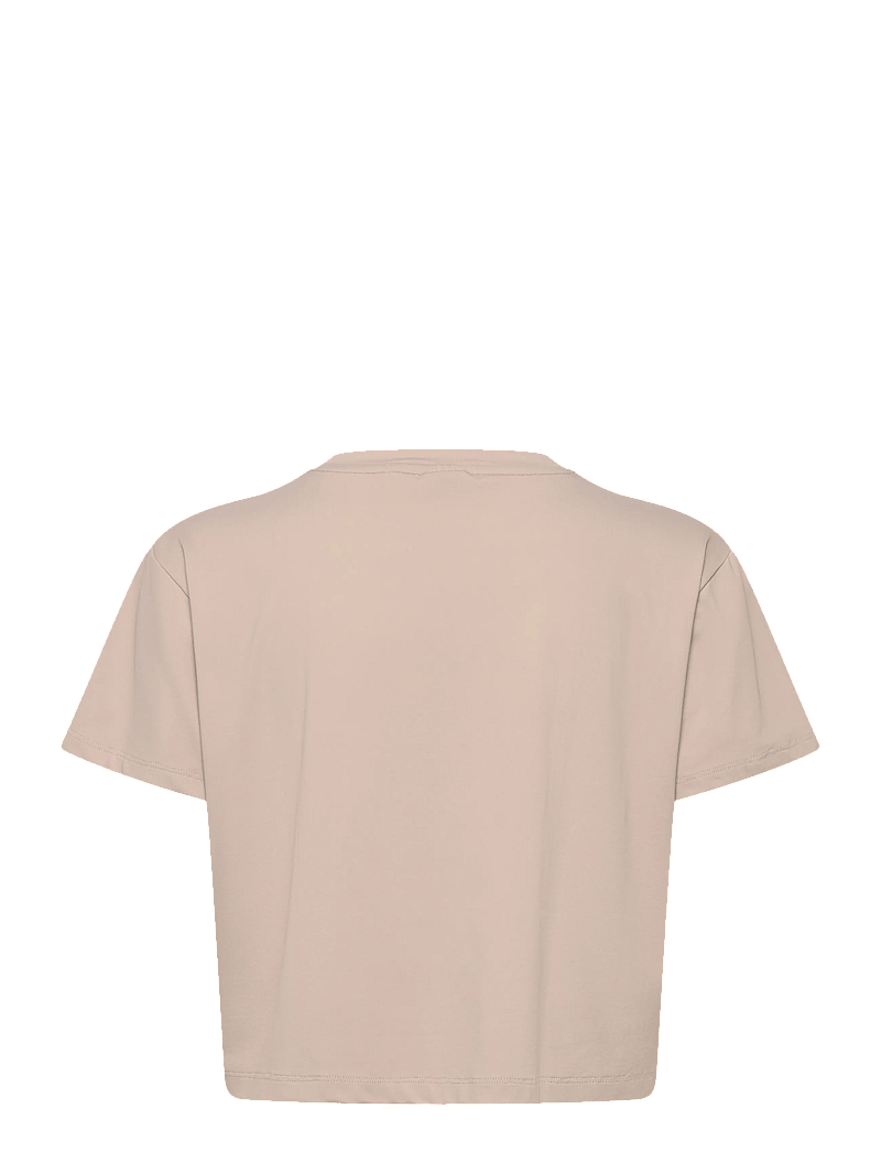 aim´n - Essence Relaxed T-shirt - crop topit - dark clay - 1