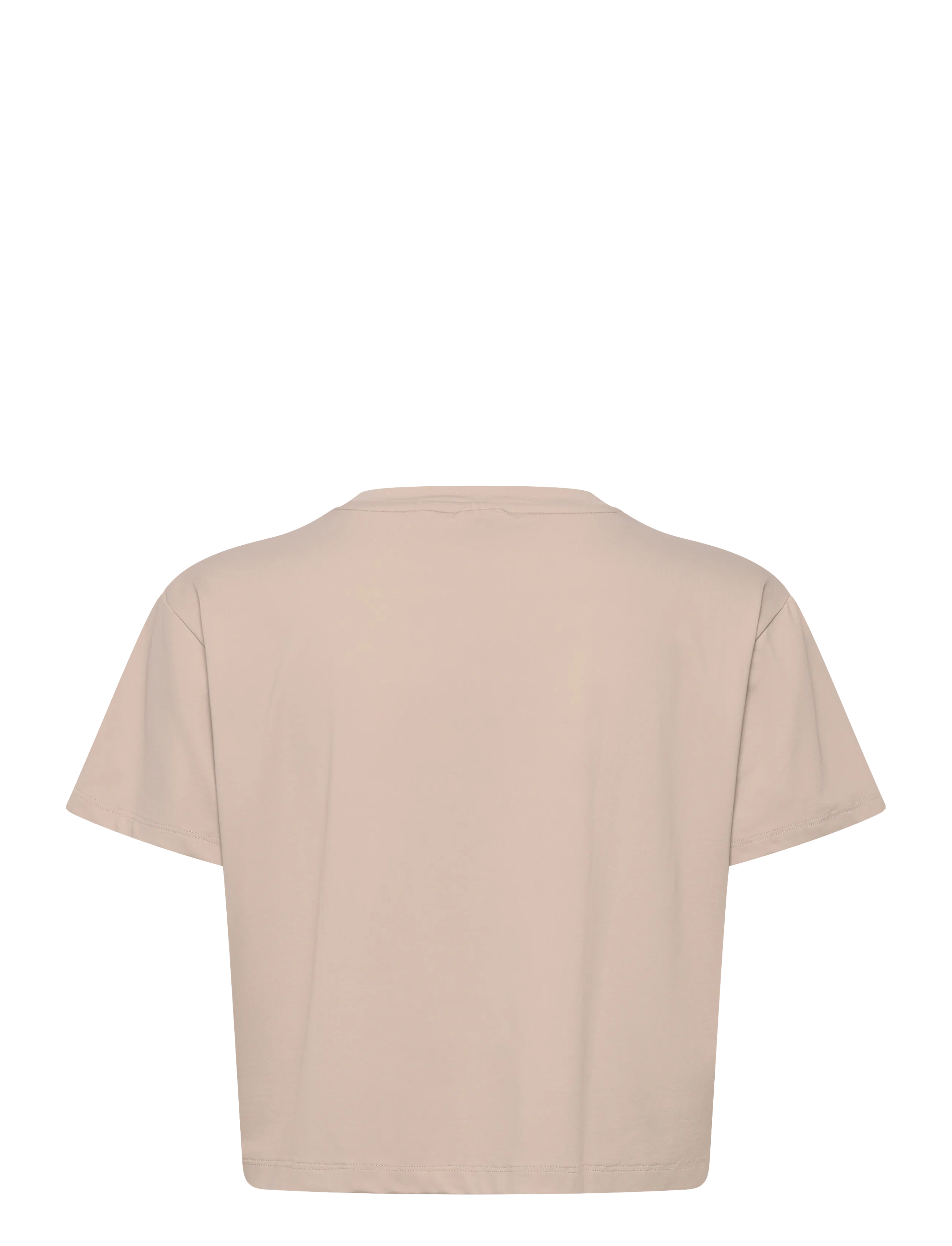aim´n - Essence Relaxed T-shirt - crop topit - dark clay - 1