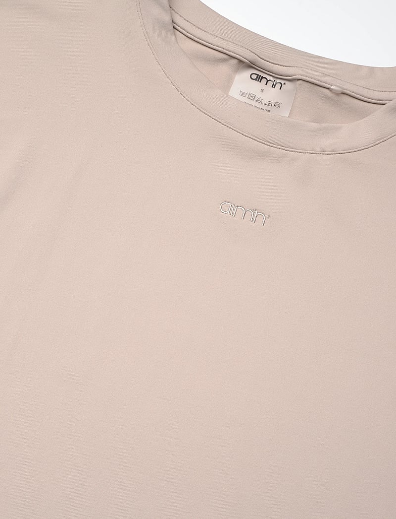 aim´n - Essence Relaxed T-shirt - crop topit - dark clay - 2