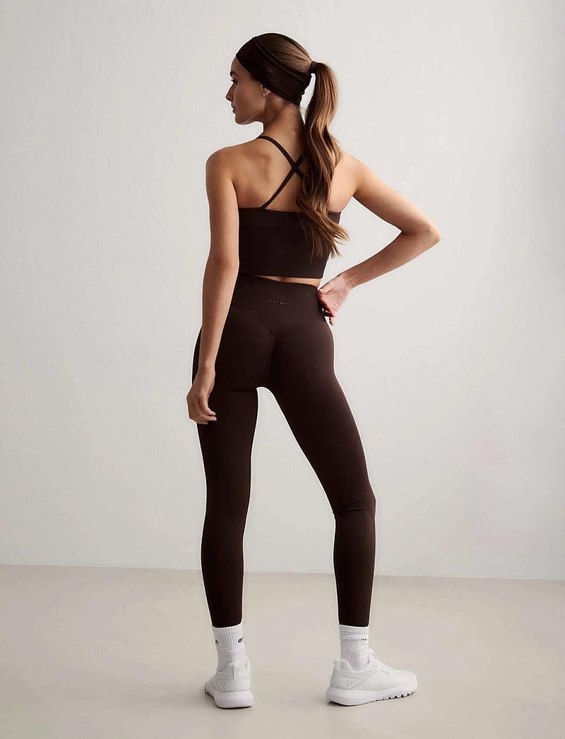 aim´n - Shape Seamless Tights - trainingstights - chocolate - 3