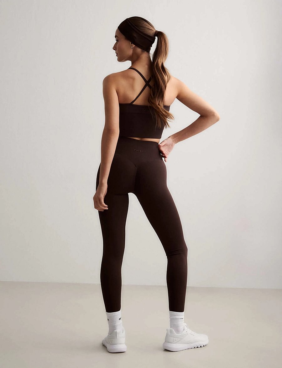aim´n - Shape Seamless Tights - trainingstights - chocolate - 3