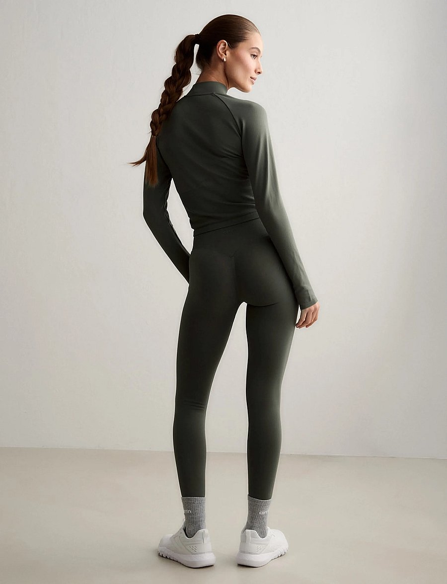 aim´n - Shape Seamless Tights - seamless tights - ivy - 3