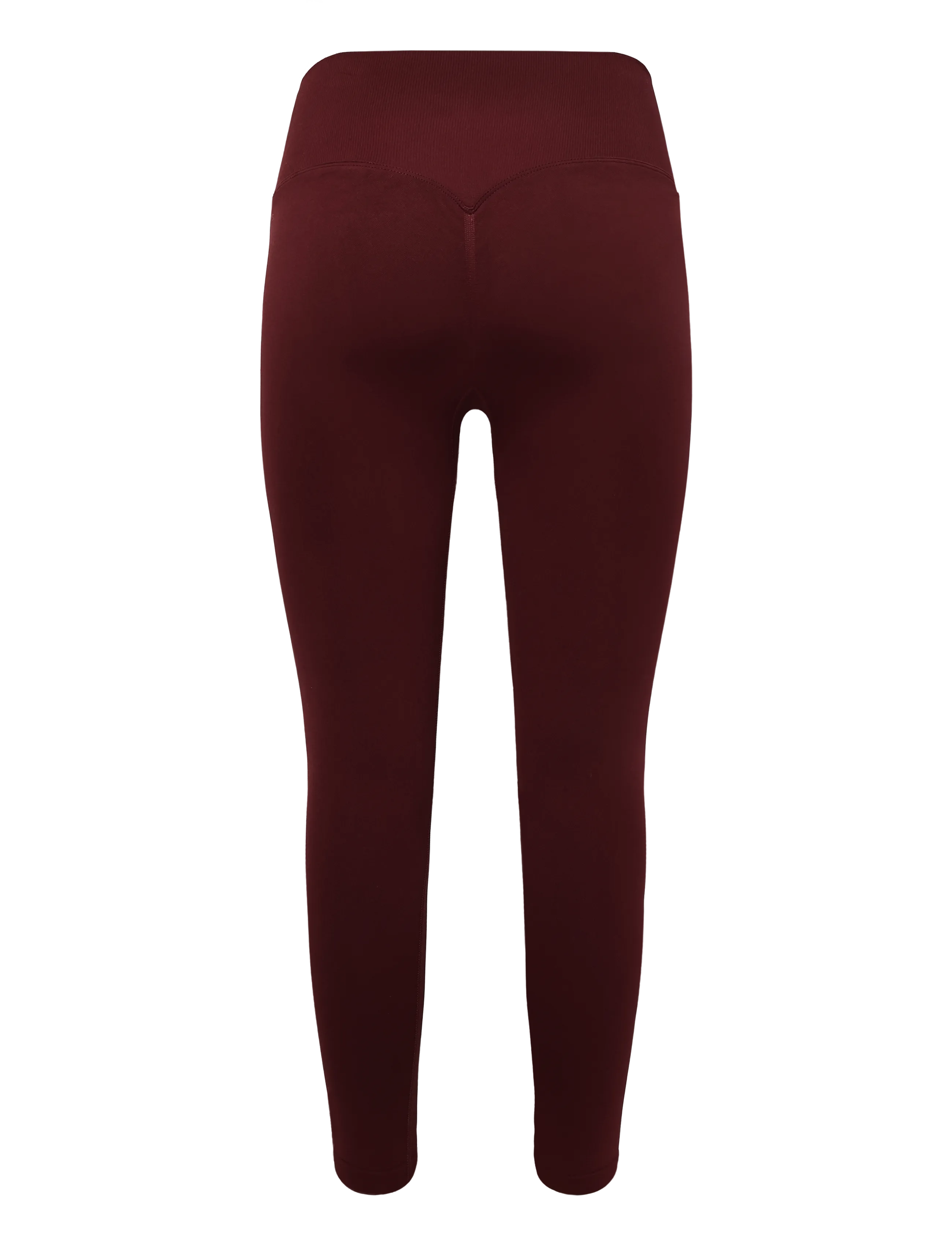 aim´n - Shape Seamless Tights - fuld længde - merlot - 2