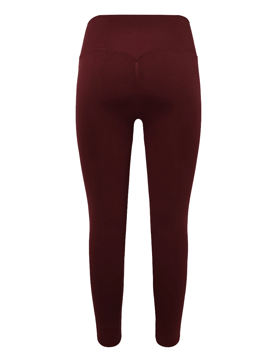aim´n - Shape Seamless Tights - fuld længde - merlot - 2