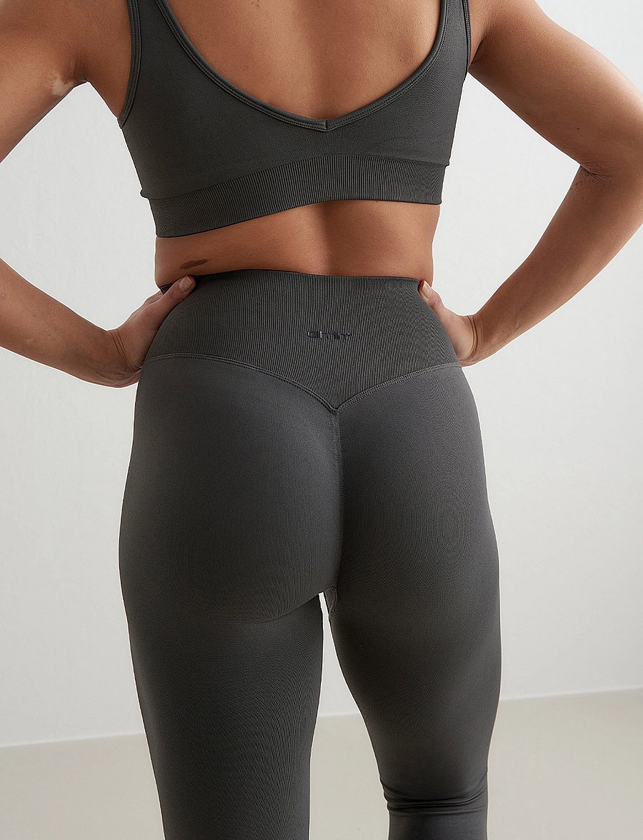 aim´n - Shape Seamless Tights - training tights - shadow grey - 4