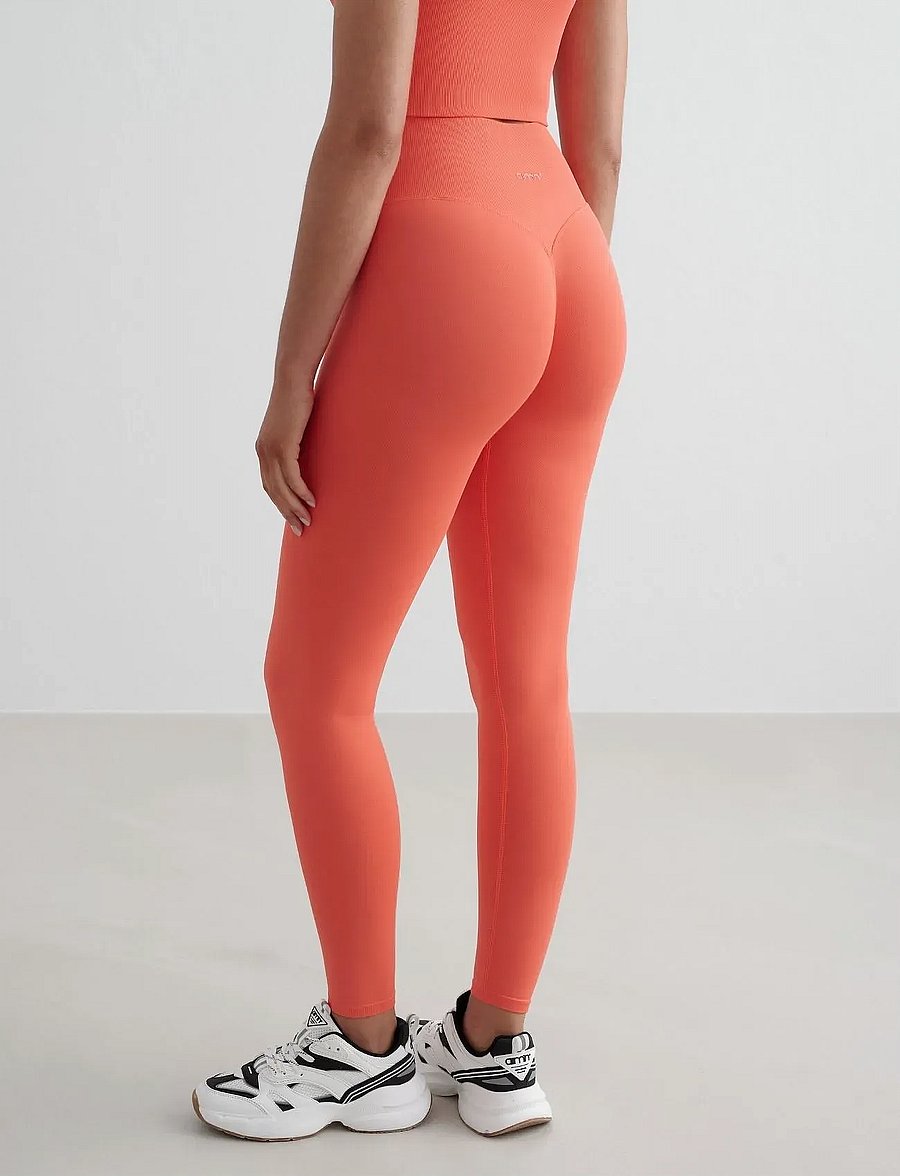 aim´n - Shape Seamless Tights - volle länge - tangerine - 5