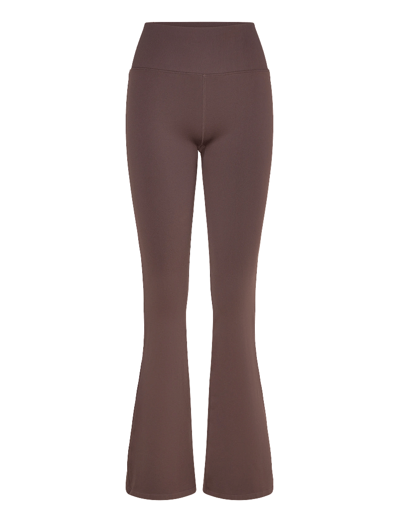 aim´n - Shape Seamless Flare Tights - trainingstights - chocolate - 1