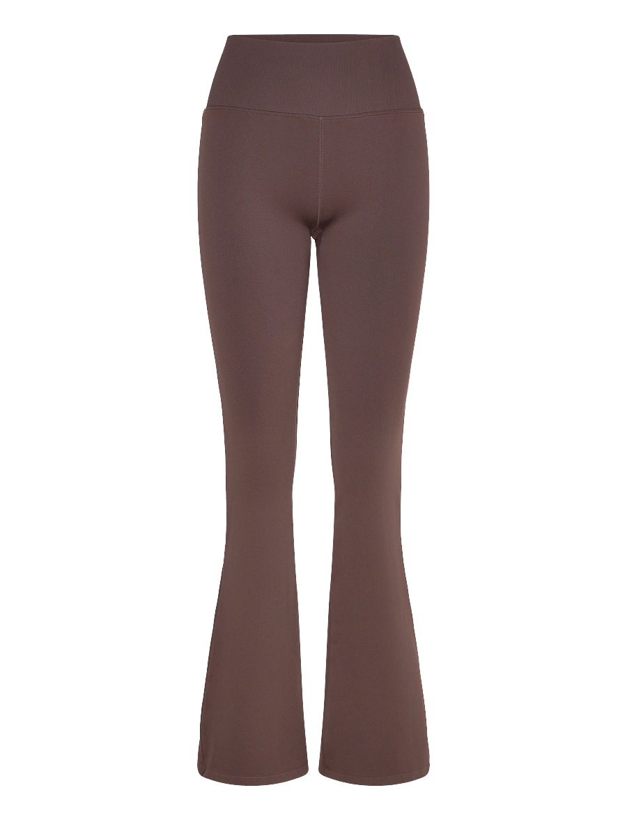aim´n - Shape Seamless Flare Tights - tights - chocolate - 1