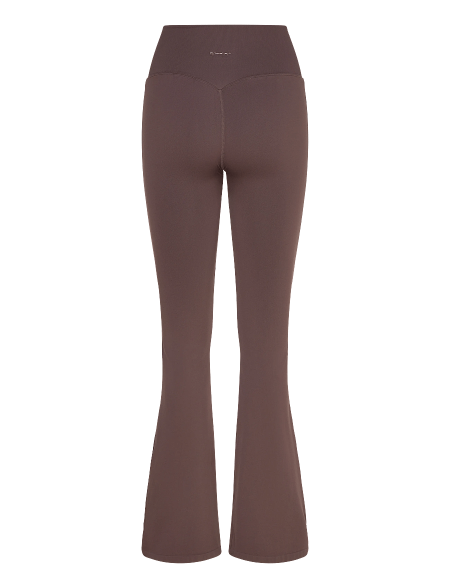 aim´n - Shape Seamless Flare Tights - tights - chocolate - 2