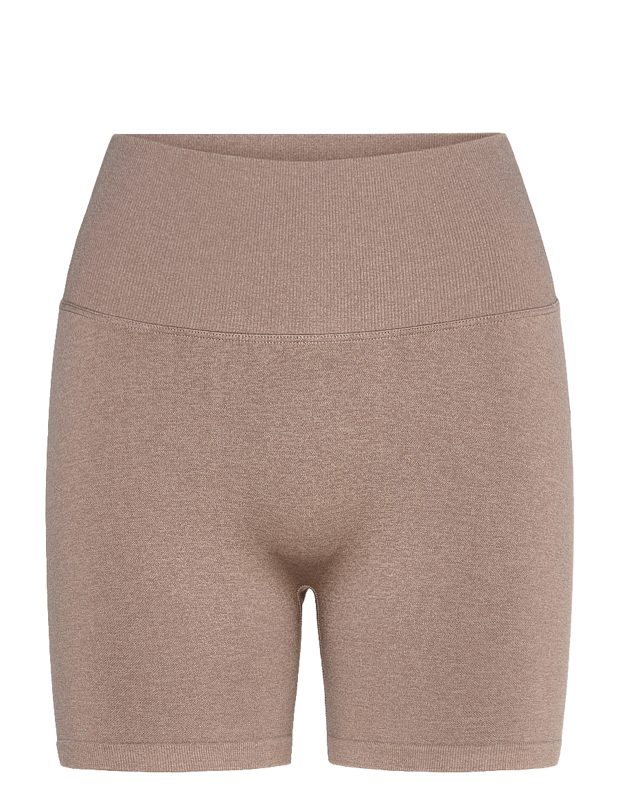 aim´n - Shape Seamless Hotpants - training tights - espresso melange - 1