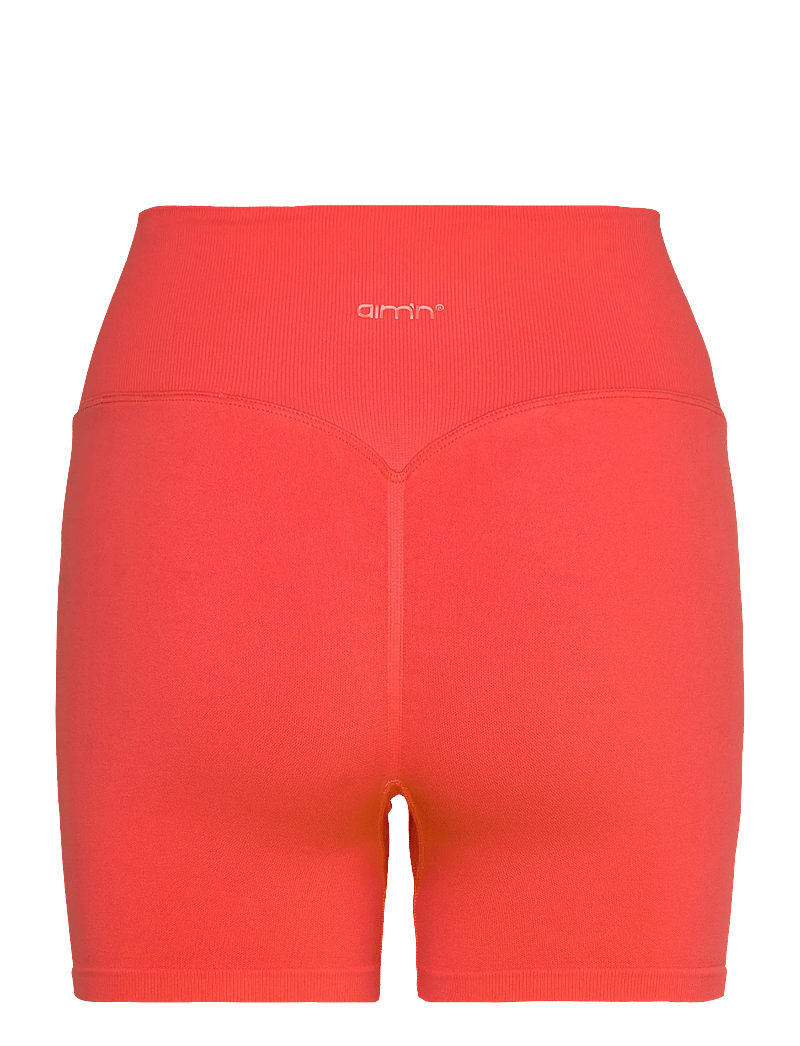 aim´n - Shape Seamless Hotpants - cykelshorts - tangerine - 2