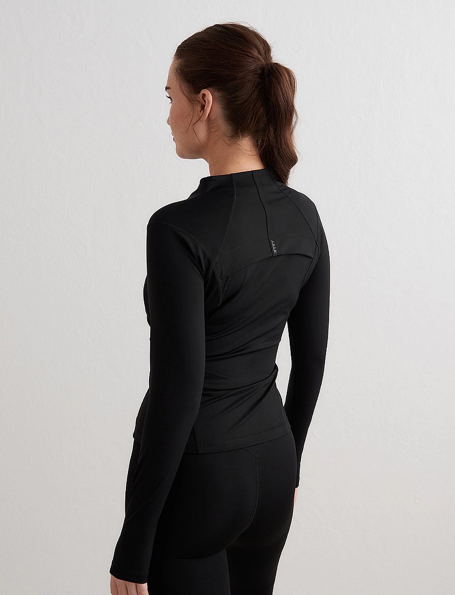 aim´n - Sculpting Zip Jacket - overdele - black - 4