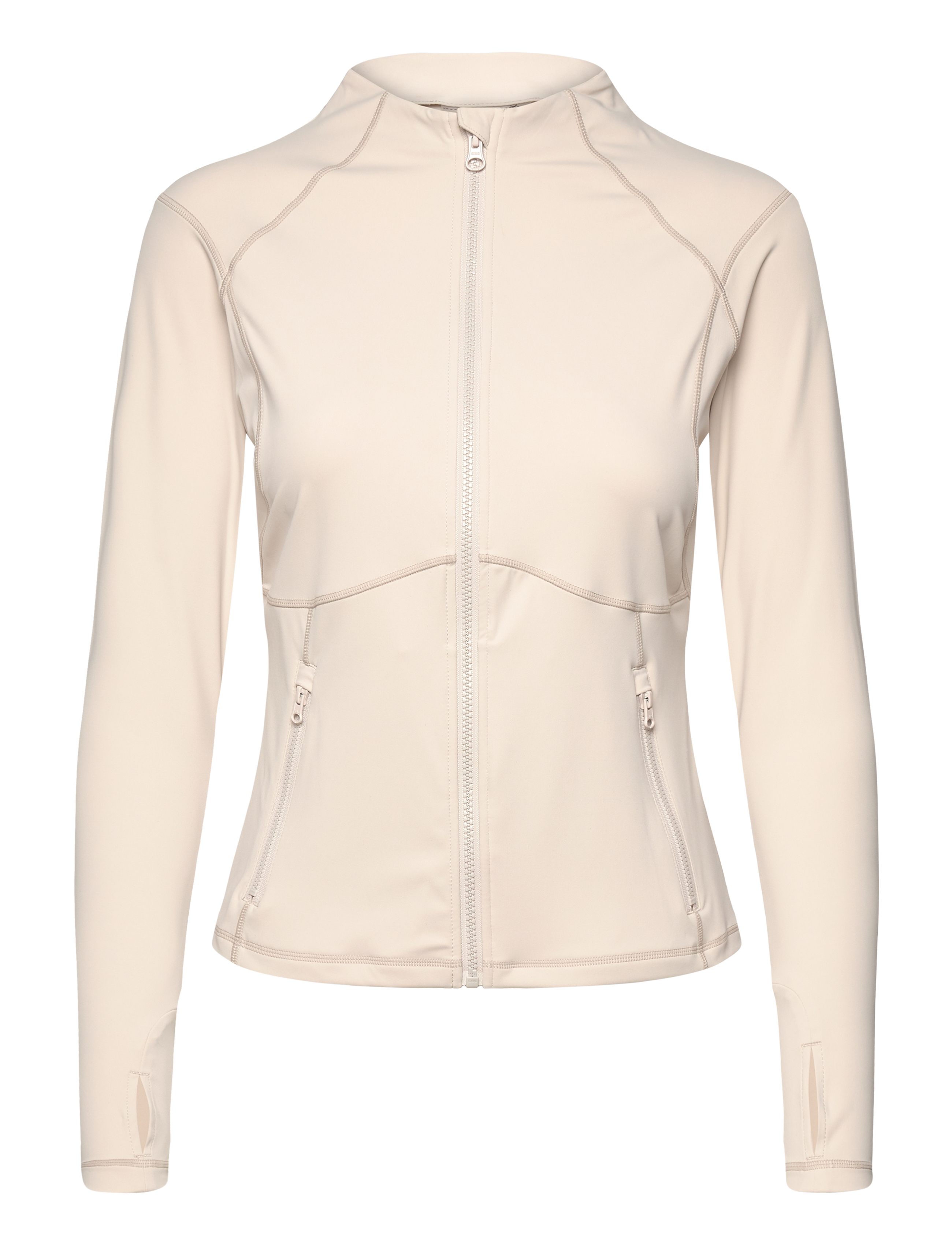 AIM ́N Sculpting Zip Jacke Beige - L - Damen
