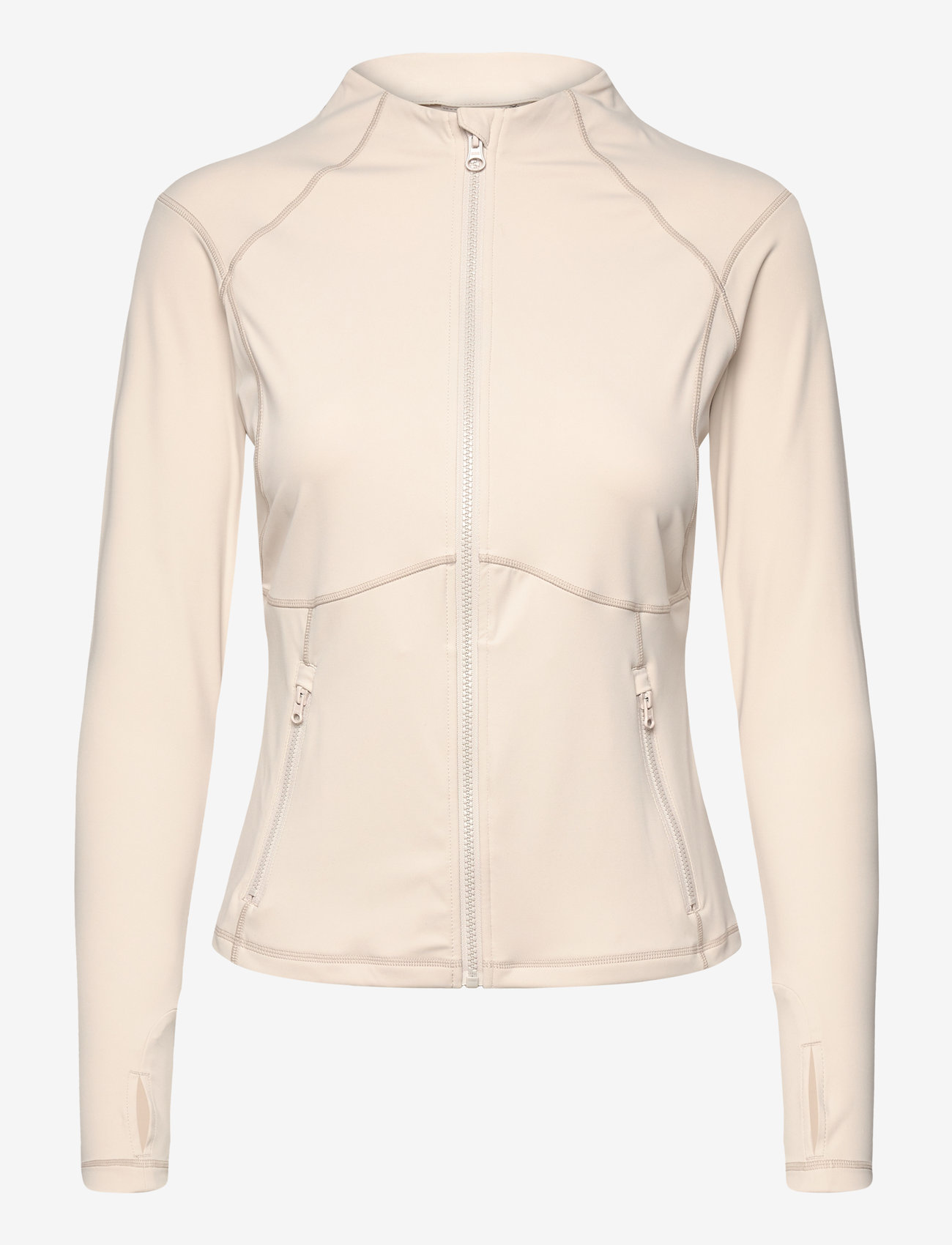 aim´n - Sculpting Zip Jacket - sportsjakker - clay - 0