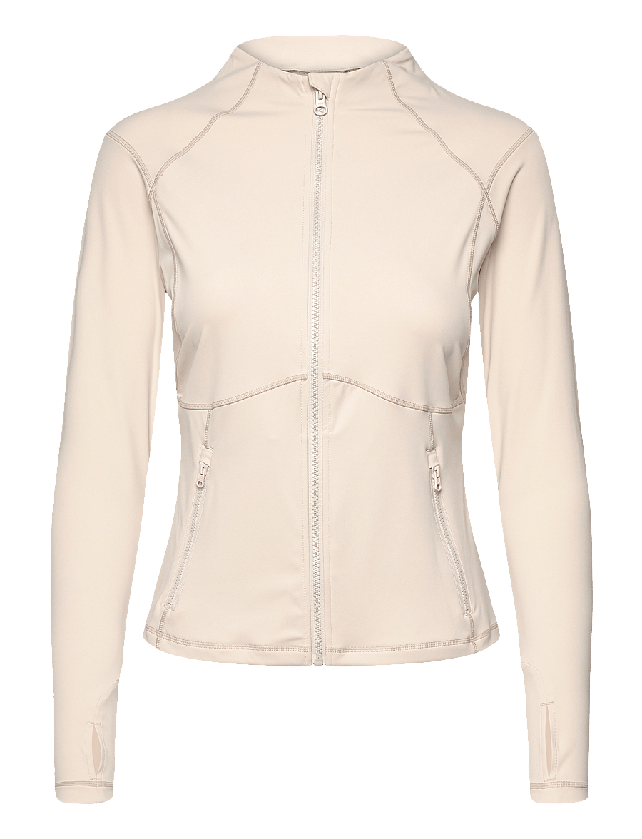 aim´n - Sculpting Zip Jacket - oberteile - clay - 1