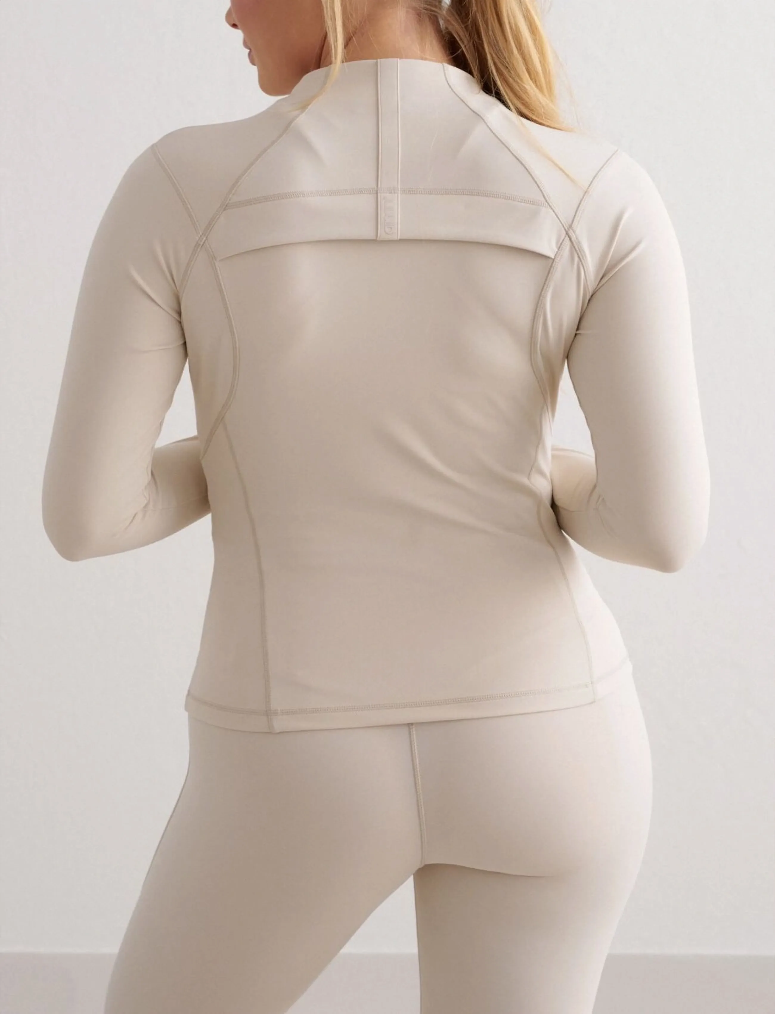 aim´n - Sculpting Zip Jacket - midlayer-jakker - clay - 3
