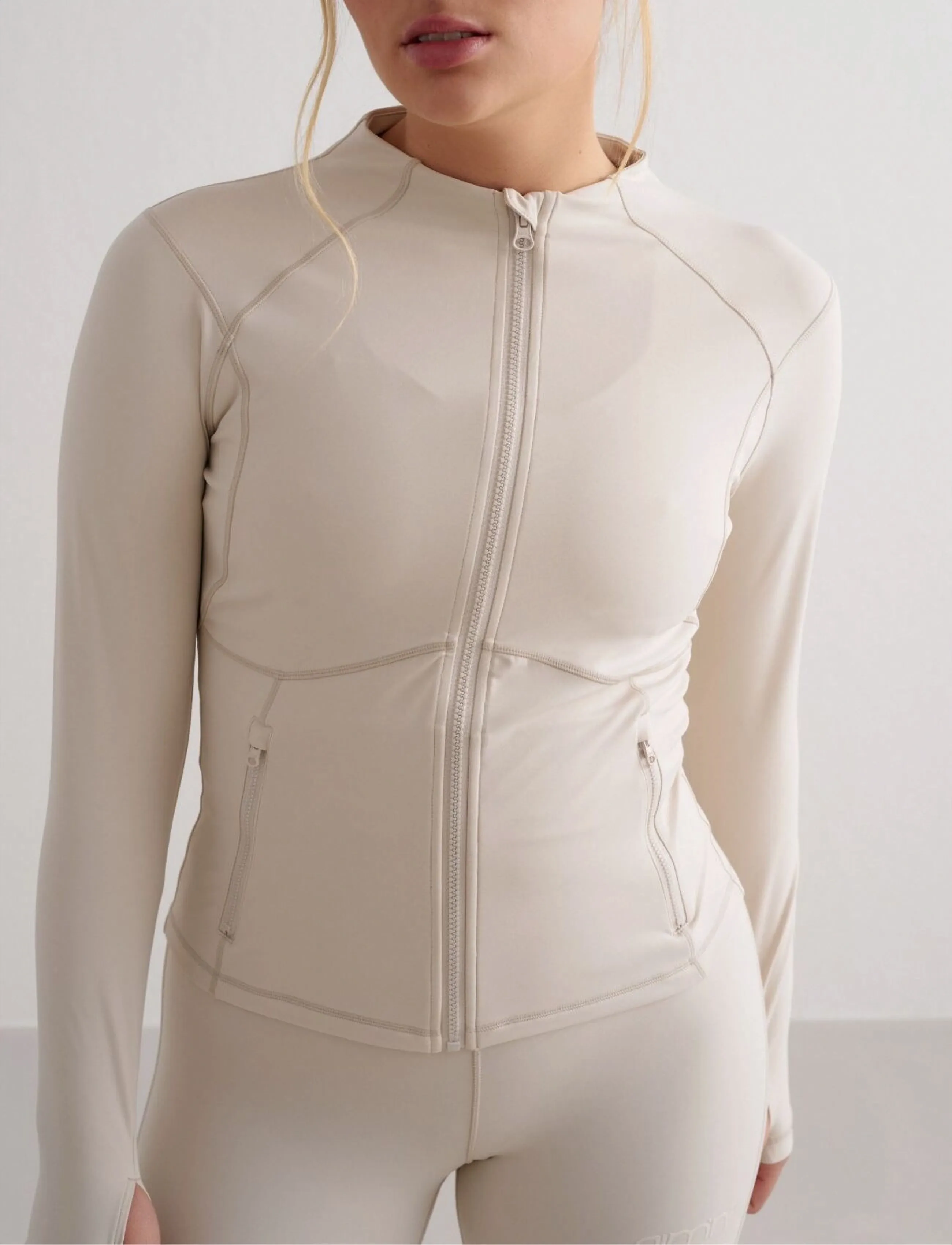 Aimn Sculpting Zip Jacket träningsjackor dam – bild 7