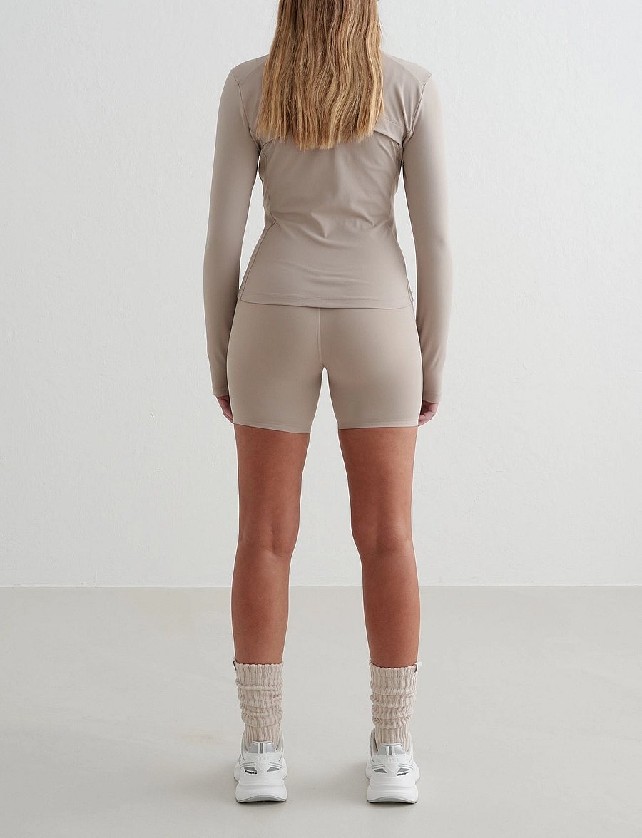 aim´n - Sense Midi Biker Shorts - training tights - dark clay - 3