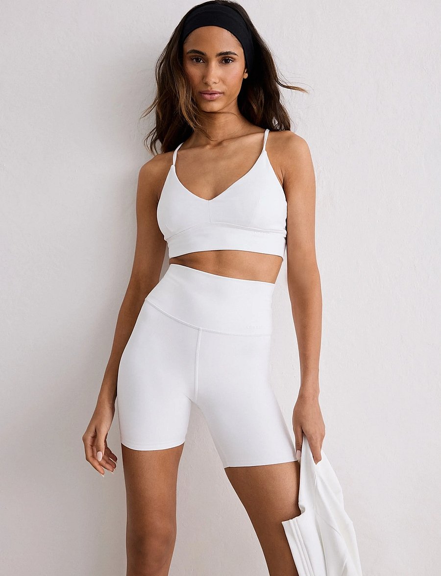 aim´n - Sense Midi Biker Shorts - 1/2 länge - white - 4