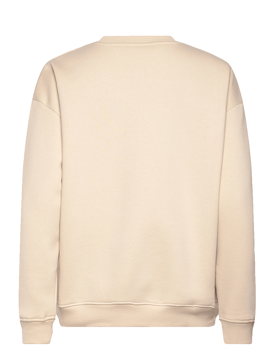 aim´n - Serif Sweatshirt - sweatshirts - cafÉ au lait - 2