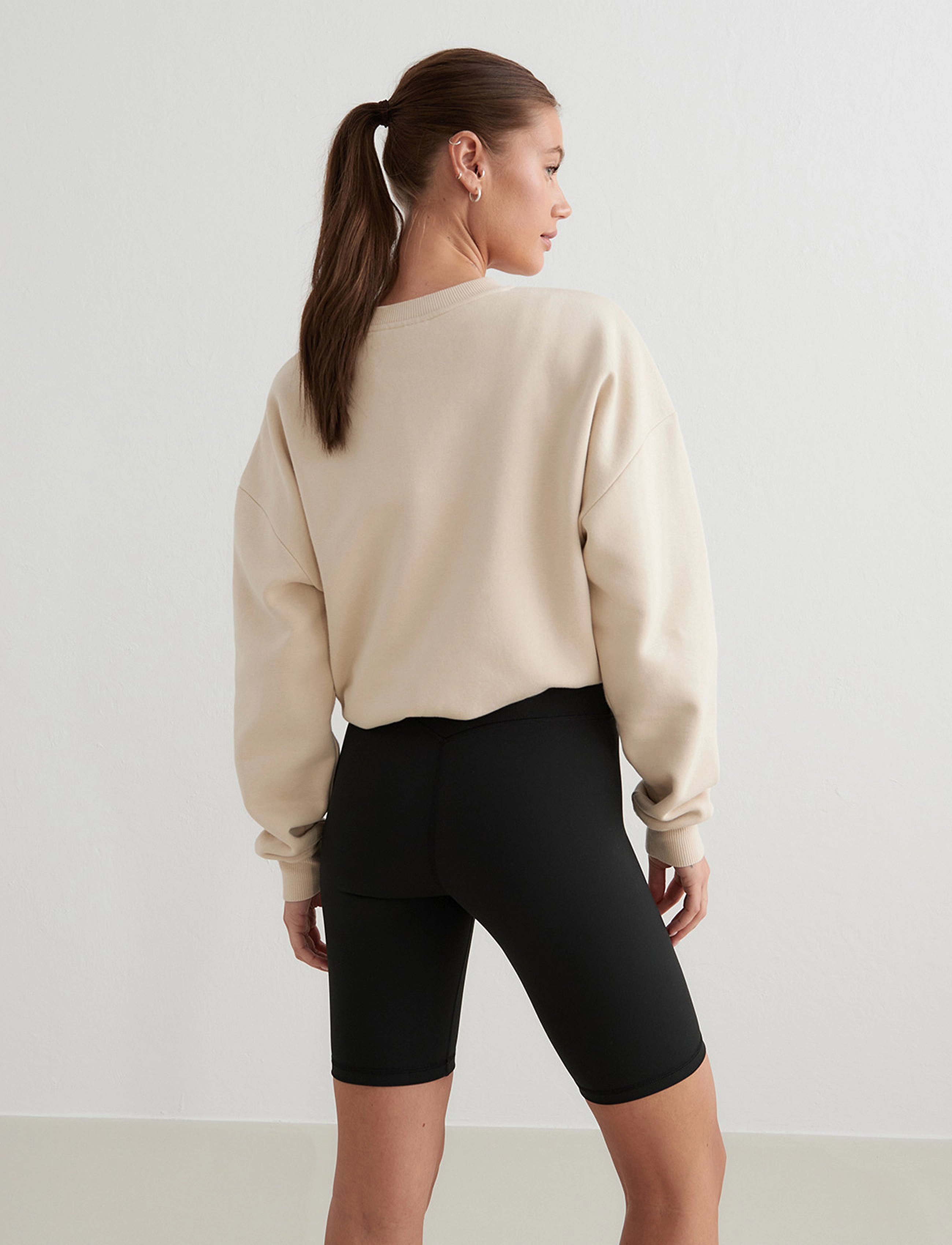 aim´n - Serif Sweatshirt - dressipluusid - cafÉ au lait - 5
