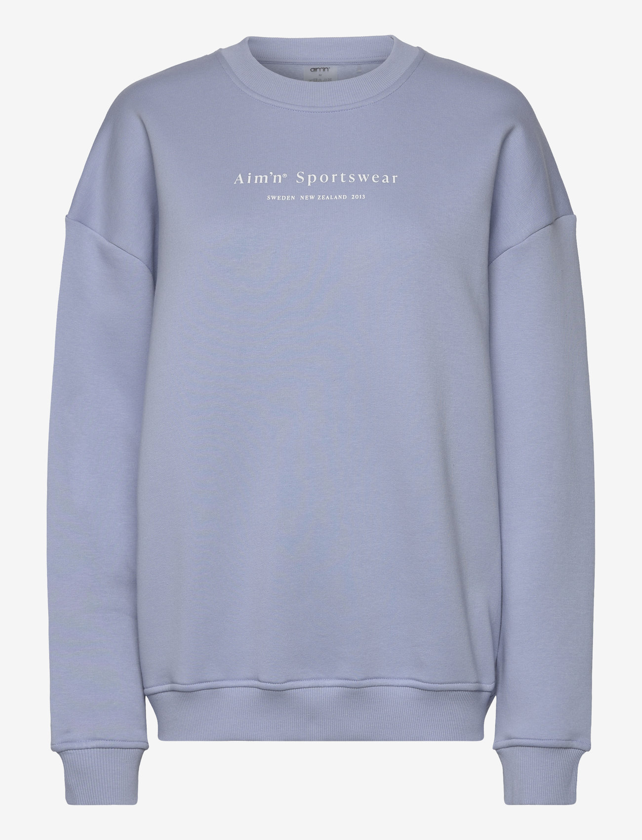 aim´n - Serif Sweatshirt - overdele - cloudy blue - 1