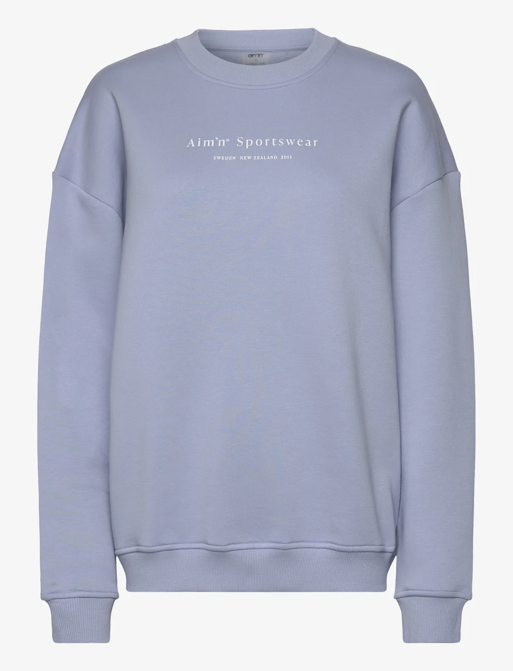 aim´n - Serif Sweatshirt - overdele - cloudy blue - 1